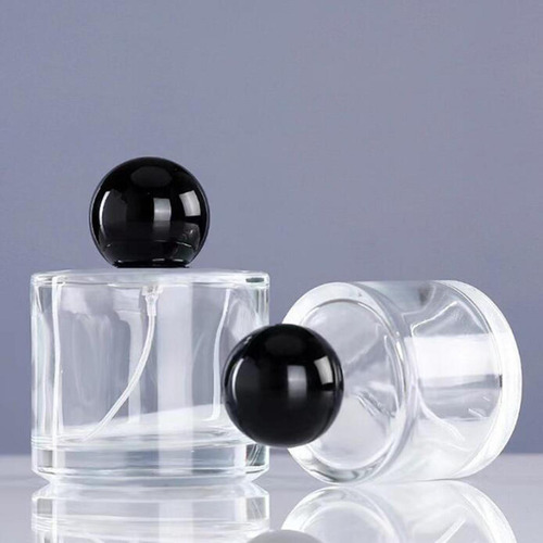 5 Tapas De Botellas De Perfume De Polipropileno Negro