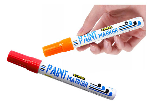 Caneta Permanente Paint Marker Cks Pa-208 8g