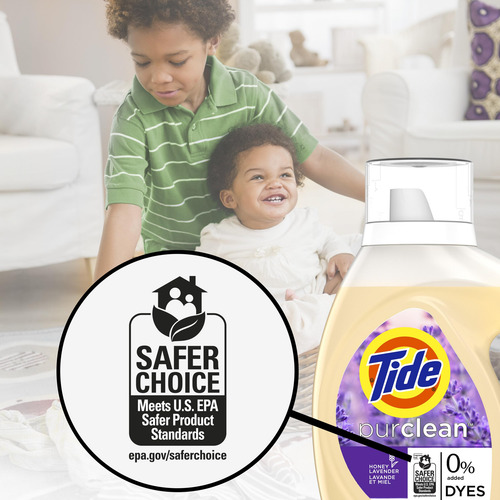 Detergente Para Roupa Tide Purclean Honey Lavender 1,86 L 48