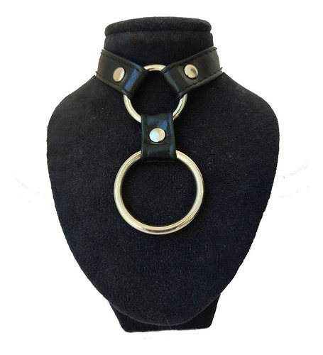 Choker Collar Ecocuero Slua- Apto Vegan - Bdsm