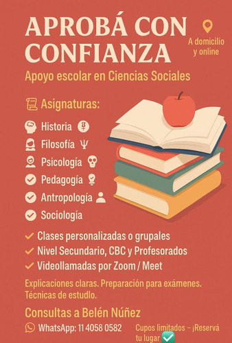 Clases Particulares/apoyo Escolar