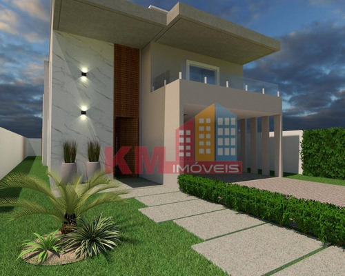 Imagem 1 de 4 de Vende-se Belíssima Casa Duplex No Alphaville Mossoró - Ca2941