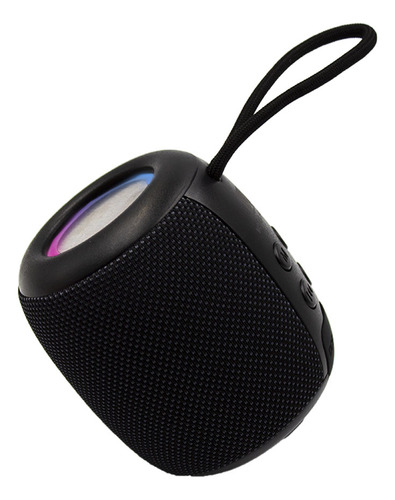 Mini Bocina Bluetooth Radio Inalambrica Portatil Recargable Color Negro Maíz BC-368