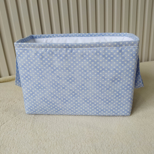 Porta Fraldas Cesto Mini Estrelas Organiza Baby