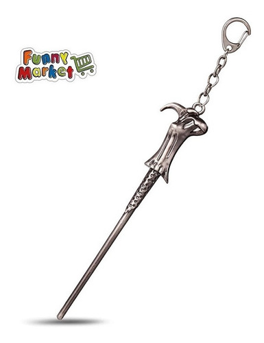 Imagen 2 de 3 de Harry Potter 11cm Llavero Voldemort Varita Llavero