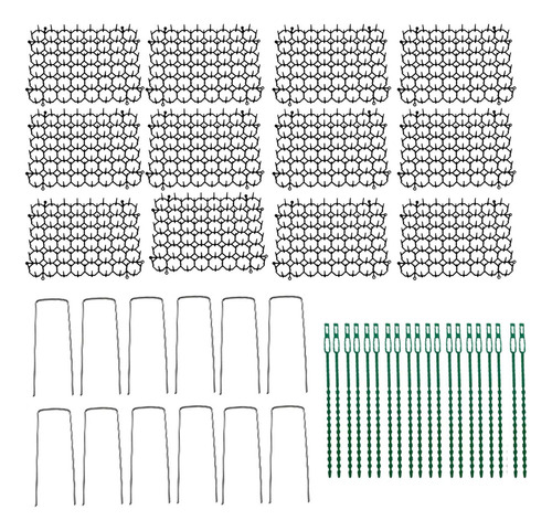 12 Piezas Anti Gato Repelente Gato Con 12 Clavos 20 Lazo
