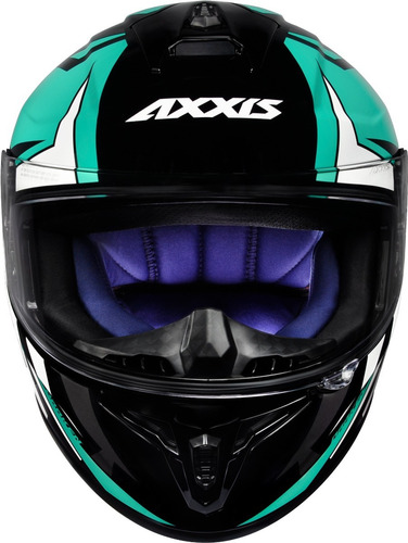 Imagem 8 de 10 de Capacete Axxis Draken Preto Fosco + Viseira Fume