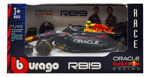 Red Bull Checo Perez 2023 Escala 1:43 Formula 1 2023 Burago