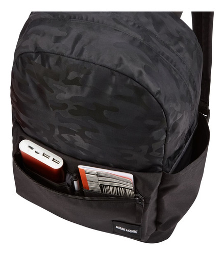 Mochila Para Notebook Case Logic Founder Camuflada Negra 26l