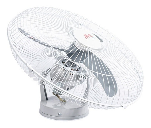 Ventilador Orbital De Techo Altezza Blanco Malla Metálica 