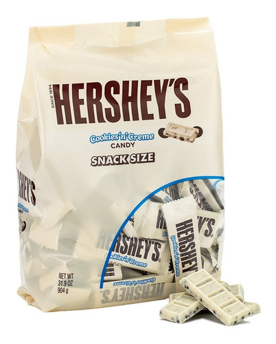 Hershey's Cookies & Creme Barras Chocolate Paquete De 904g