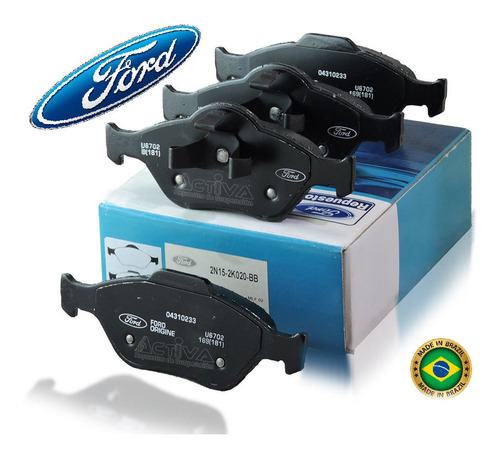 Pastilla Freno Ford Fiesta Max Edge Ambiente Originales 100%