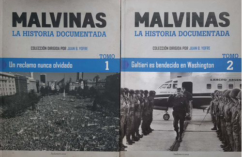 Lote X 6 Malvinas La Historia Documentada Tapa Dura Usado *