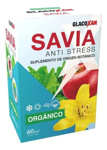 Pack Savia Anti Stress Glacoxan 60cc X 5u