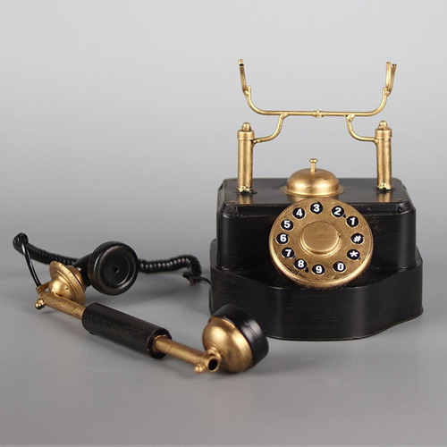 Qw Modelo De Telefone Ornamento De Mesa, Decoração De Mesa,
