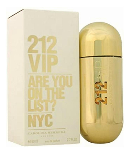 Carolina Herrera 212 Vip Women Spray, 2.7 Ounce