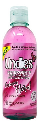Detergente Especial Prendas Intimas Undies Floral Panties