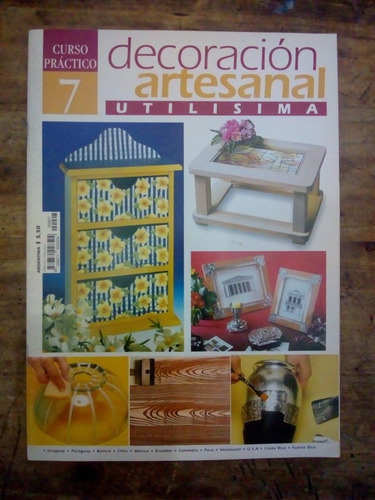 Revista Decoracion Artesanal Utilisima (m)