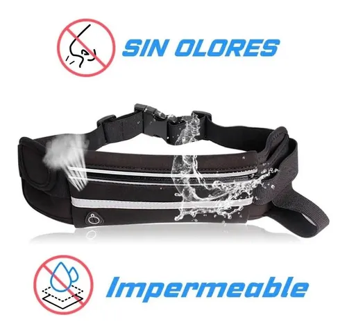 Riñonera Expandible Reforzada Running Impermeable