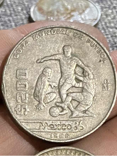 Moneda De Colección Del Mundial 86 En Mexico