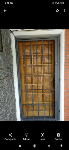 Imagen 3 de 5 de Puerta Reja Varilla 16mm Doble Cerrojo