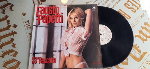 Fausto Papetti 33 Raccolta Sexy Cover Pro 1982 Vinilo Ex