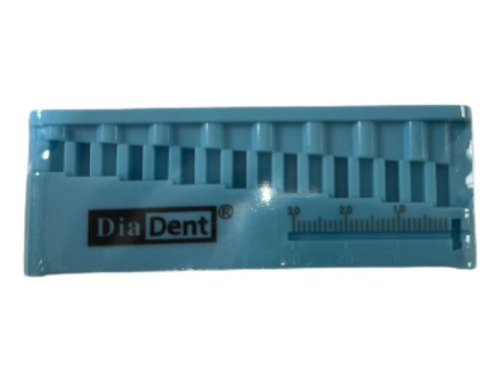 Regla Endodóntica + Calibrador De Gutapercha Diadent Dental