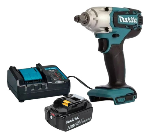 Chave De Impacto Makita Dtw190 + Bateria 6ah 18v Carregador