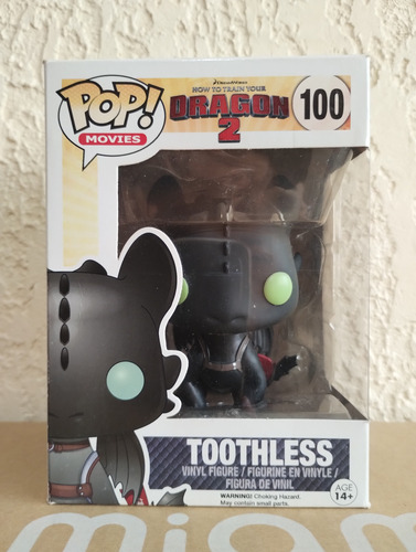 Funko Pop Toothless #100 Chimuelo Como Entrenar A Tu Dragon (Usado)