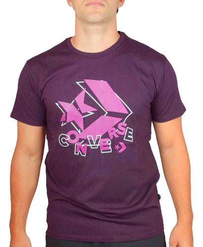 Remera Converse Moda Remix Cons Hombre Pu Tienda Oficial