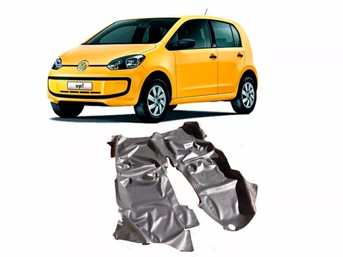 Tapete Assoalho Vinil Verniz Fosco Para Volkswagen Up