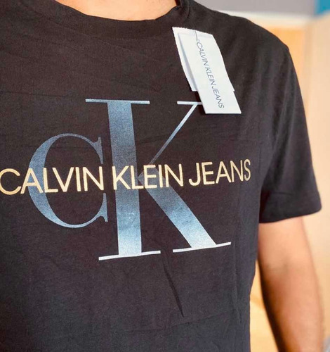 Remeras Calvin Klein Originales Importadas Logo Gold
