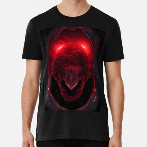 Remera Red Monstrosity  Algodon Premium