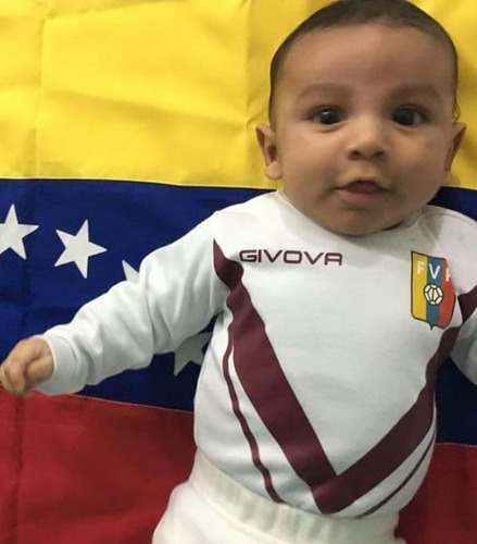 Ropa Body Bebé La Vinotinto Venezuela Manga Larga - Algodón | Cuotas sin  interés