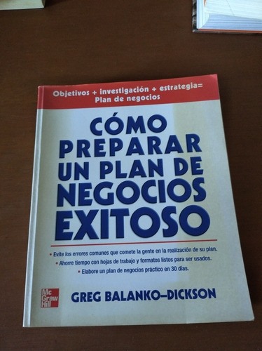 Como Preparar Un Plan Negocios Exitoso (está En Margarita)