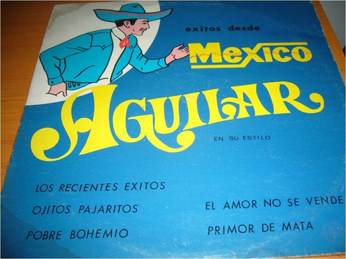 Disco De Acetato México Aguilar Los Sidoristas Lp