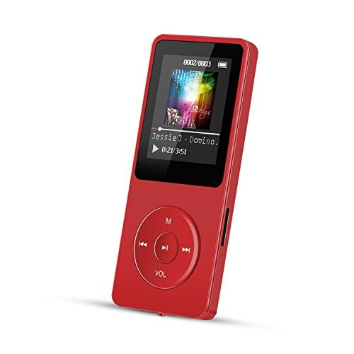 Reproductor Mp3 Agptek 8gb Radio Fm, Grabador De Voz