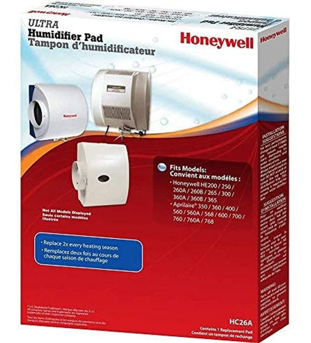 Honeywell Hc26au Pad Para He200 He250 He260 He265 He300