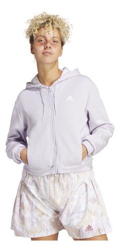 Poleron Mujer adidas Aop Fz Reg 