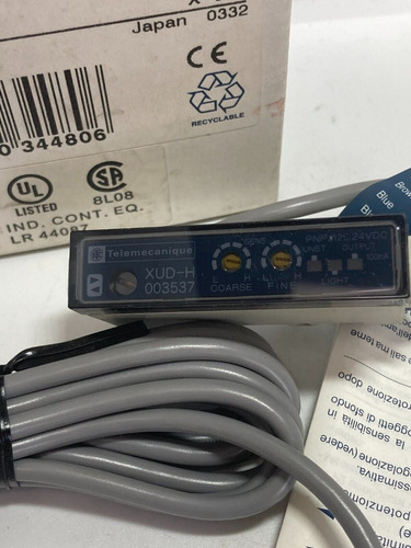 Telemecanique Xud H003537 Amplifier 12-24vdc Nib Bbd