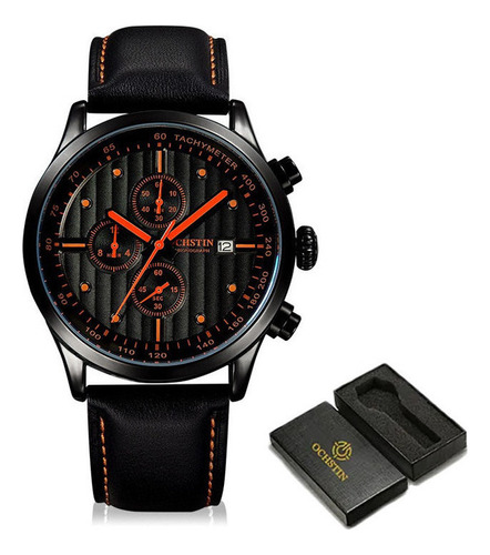 Relojes De Piel Ochstin Chronograph Calendar