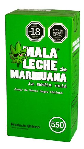 Juego Mala Leche De Marihuana Verde - Envío Gratis / Diverti