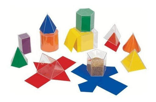 Eai Education Geomodel Folding Shapes: 10 Cm - 11 Solids And