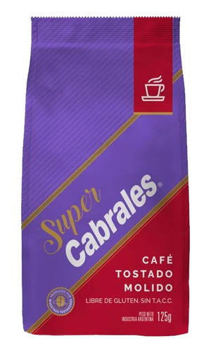 Cafe Cabrales Super molido Tostado x125grms