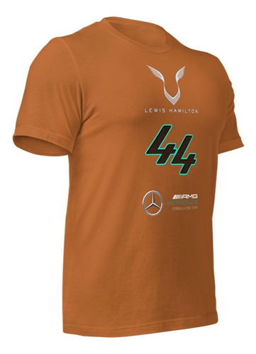 Remera De Algodón Lewis Hamilton Formula 1