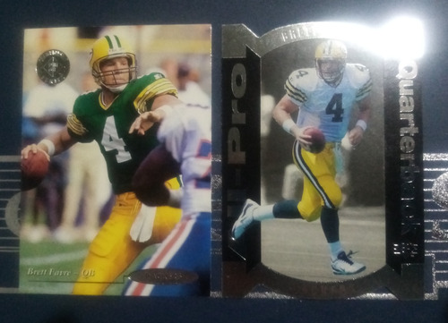 1995 Sp Championship Series & All Pro Dc Brett Favre (2) Set