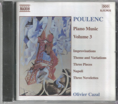 Cd. Poulenc Piano Music // Volumen 3