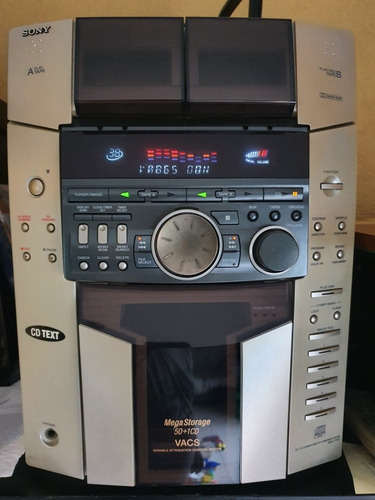 Minicomponente Sony Hifi Mhc-f150 Rocola 51cds Made In Usa