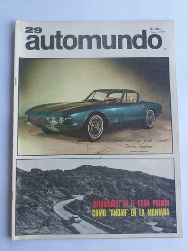 Revista Automundo Nro. 29 - Octubre 1965 *