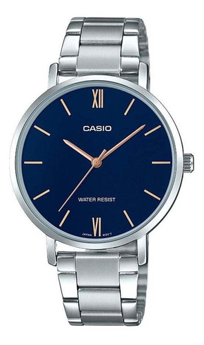 Reloj Casio Ltp-vt01d-2budf Mujer 100% Original